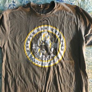Light brown father son tee